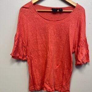 🚨CLEARANCE 0124-114 Coral Rachel Roy Top